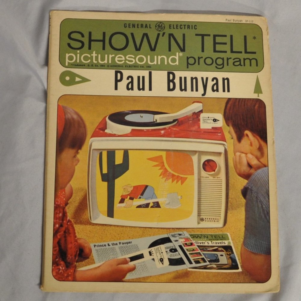 vintage Show N Tell picturesound 1964 Paul Bunyan (149w)